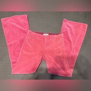 We The Free Pink corduroy flare pants